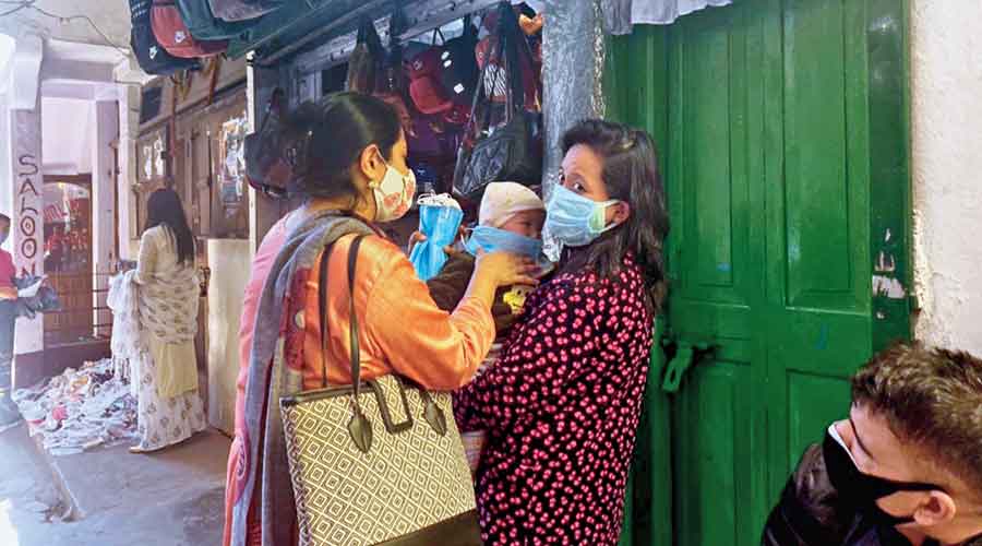 Mask up, political rivals campaign in Darjeeling hills