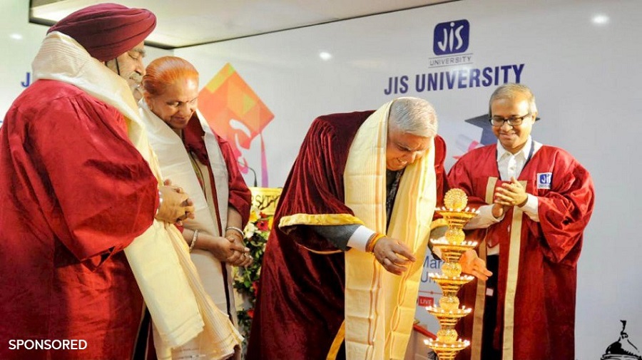 West Bengal Governor Jagdeep Dhankhar and First Lady Sudesh Dhankhar attended the convocation ceremony. 