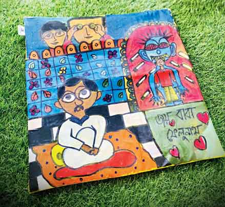 Feluda Cushion Cover by Bag of Bong