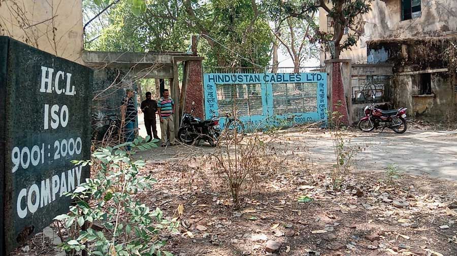 The closed HCL plant.