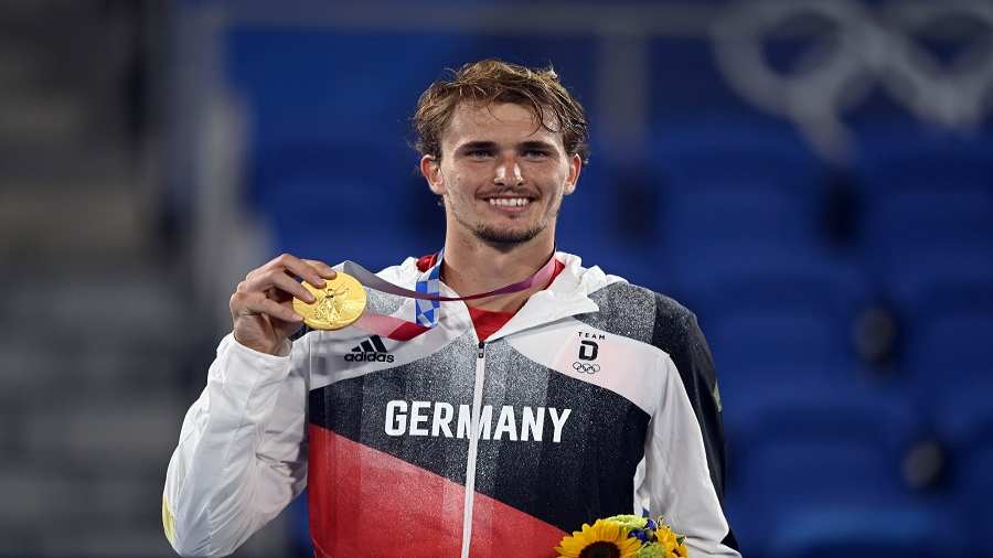 Tennis - Tokyo Olympics: Alexander Zverev wins gold, beats Karan