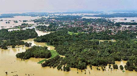 The deluge has affected parts of Patna, Jehanabad, Nalanda, Gaya, Aurangabad and Rohtas districts