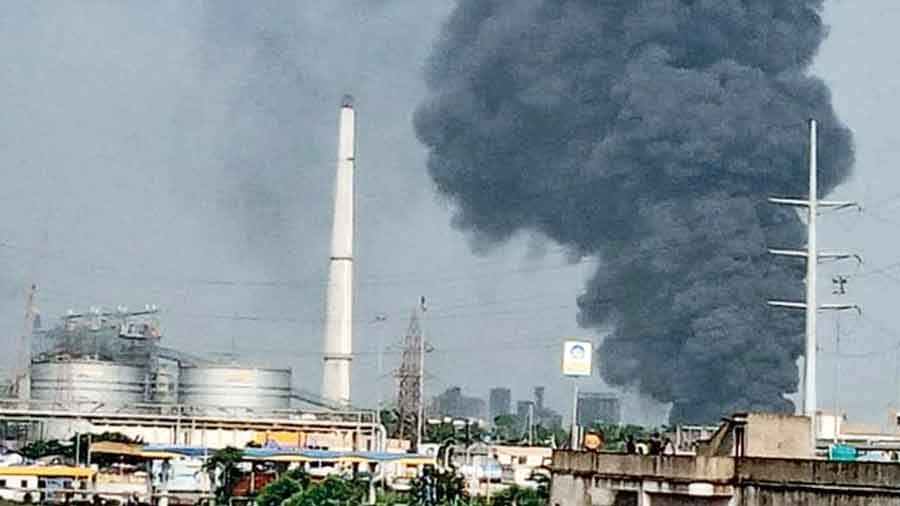 Fire at Haldia Petrochemicals during upkeep