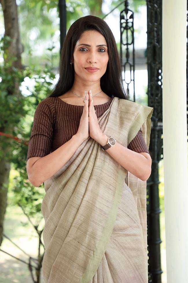 Richa Sharma as minister sahiba