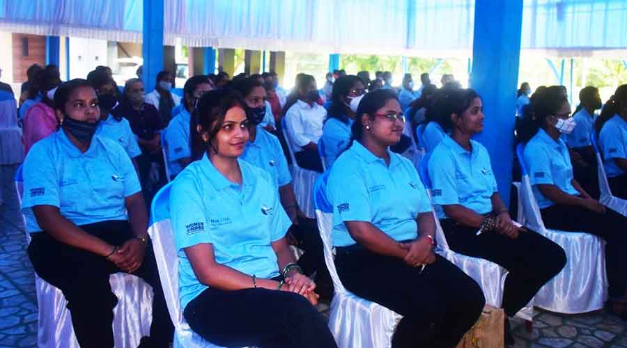 The new women recruits at Tata Steel's West Bokaro mines.