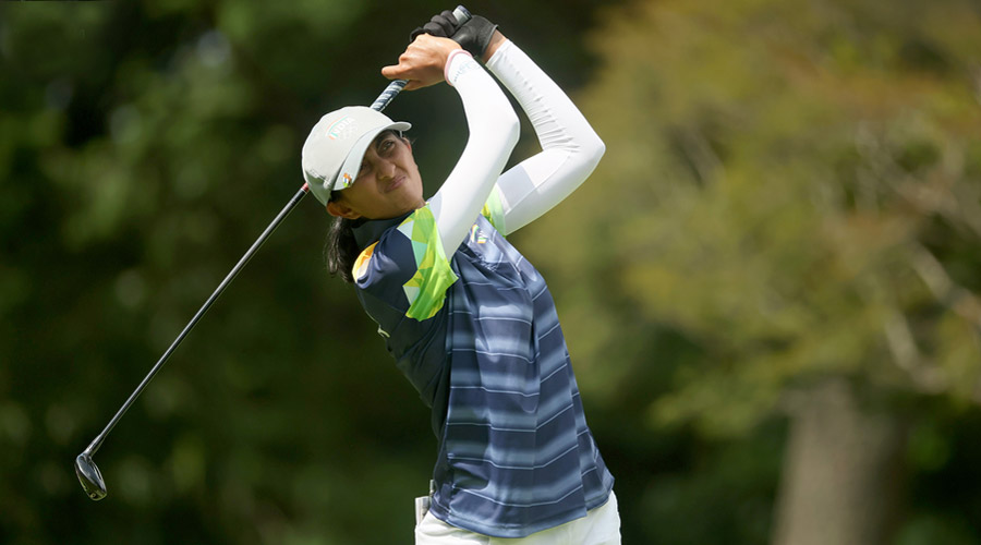 golf - Tokyo Olympics: India golfer Aditi Ashok in medal hunt with ...