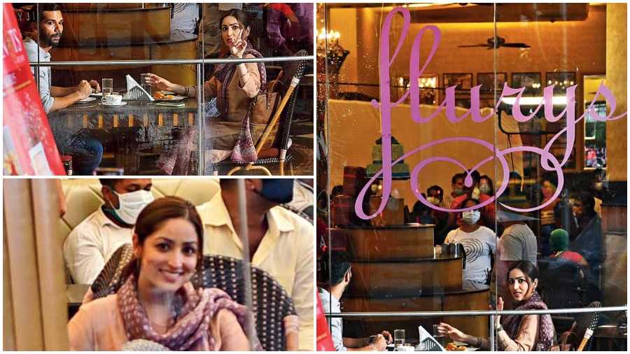 Spotted: Yami Gautam in the city