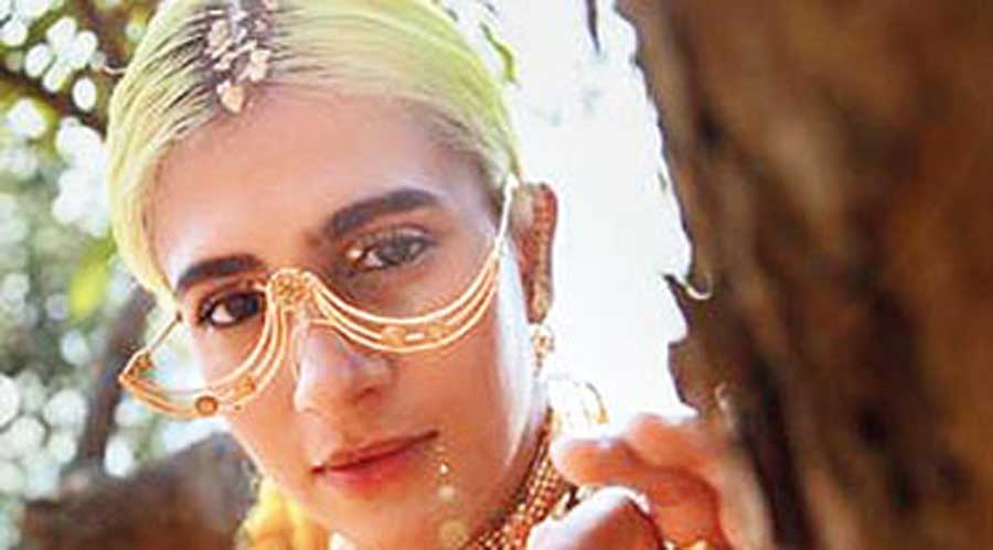 Madame Gandhi in Rehwa eyewear