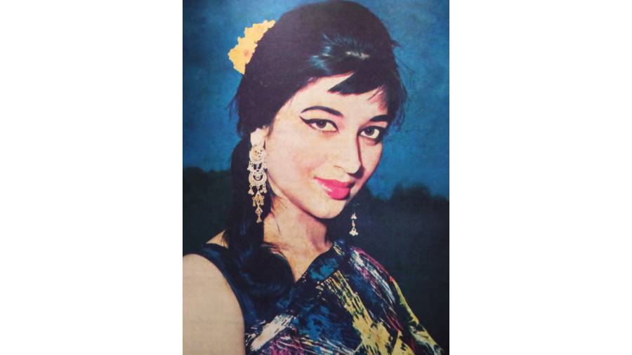 DREAM GIRL: This photograph of Shabnam was first published in the1966 cover of Eastern Films Magazine, a Pakistani tabloid