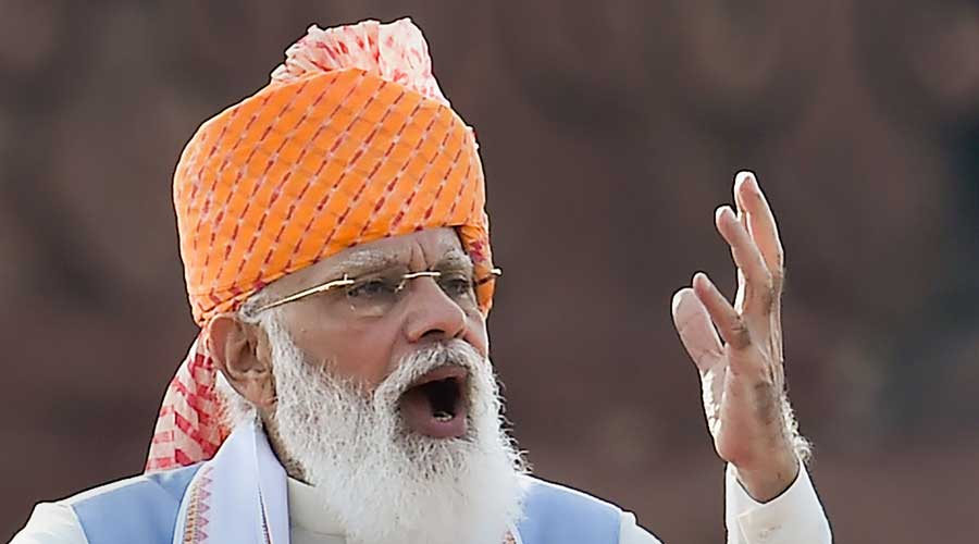 I-day: Modi offers another slogan