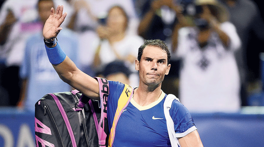 Rafael Nadal  Rafael Nadal to miss US Open, ends 2021 season prematurely  over foot injury - Telegraph India