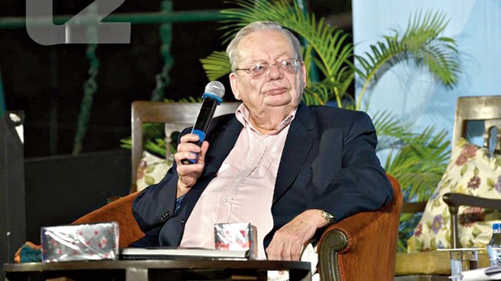 Author Ruskin Bond at 'Freedom Song', an event celebrating Independence Day 