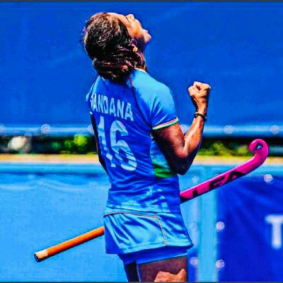 Vandana has been a pillar of strength for the women's ice hockey team after scoring the all-important hat trick in the do-or-die match against South Africa that helped the team advance to the quarter-finals of the competition. 