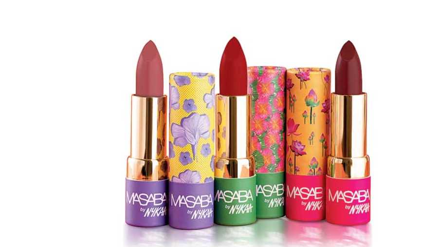 The Masaba by Nykaa range has matte lipsticks at Rs 799