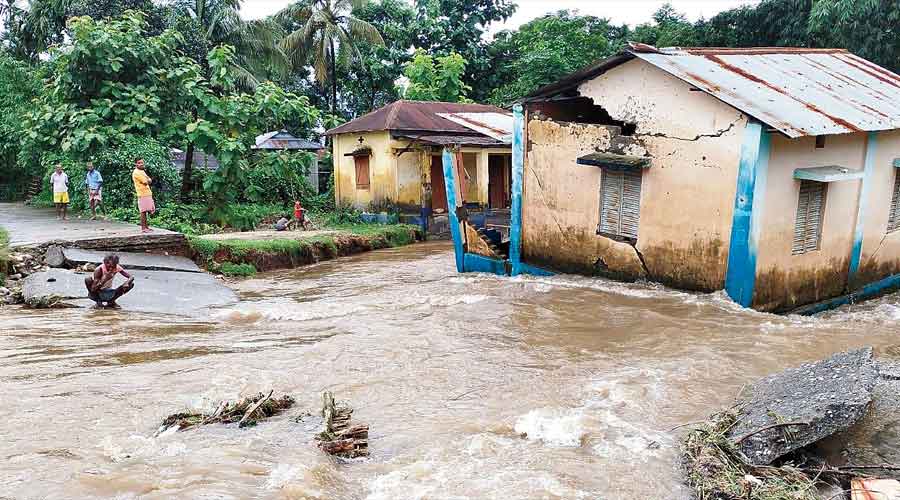 Flood threat over north Odisha