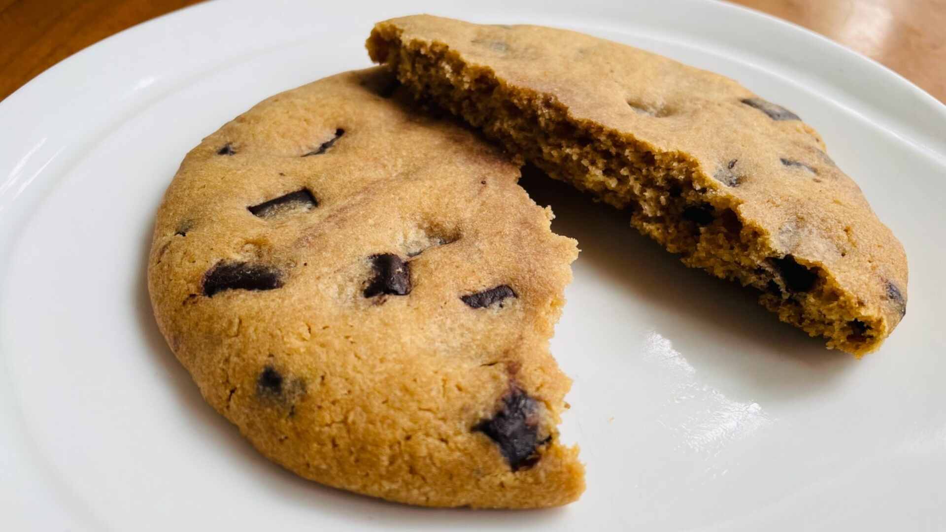 Try this chunky cookie from 8th Day Cafe