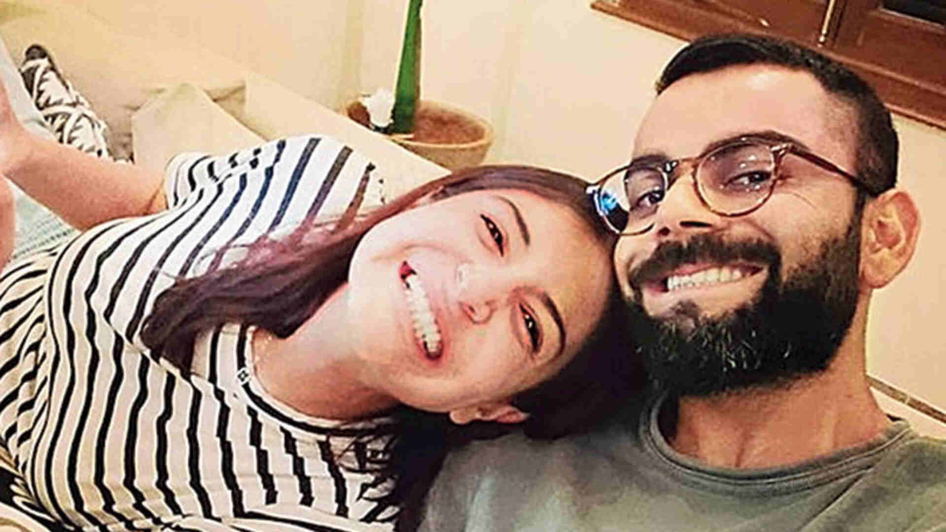 Virat Kohli and Anushka Sharma 