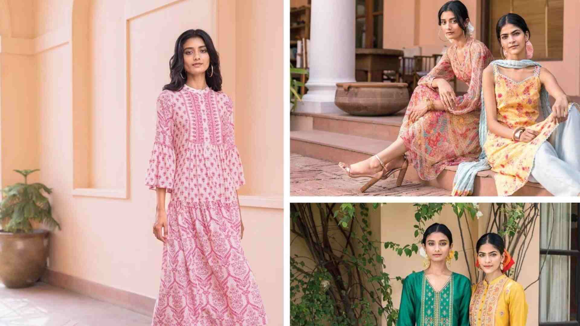 The autumn winter ’21 collection from the ready-to-wear label aarké by Ritu Kumar is a mix of easy styles and fresh colours. 
