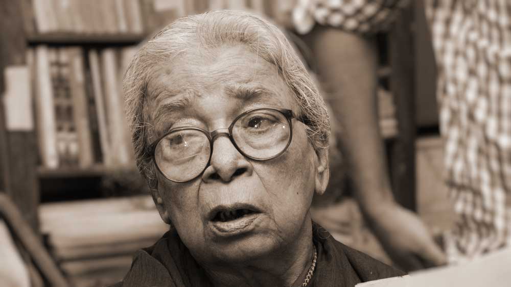Mahashweta Devi.