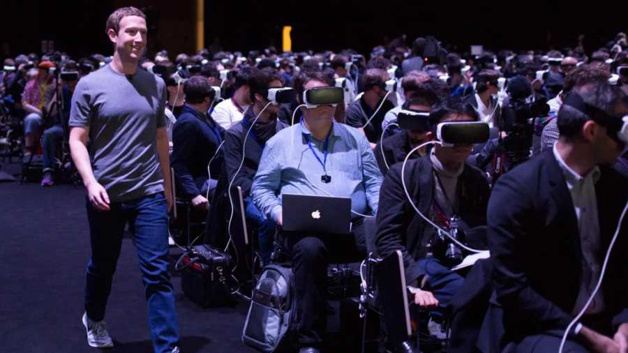 The file picture of Facebook founder Mark Zuckerberg making an entrance at MWC 2016 looks like a frame out of a dystopian sci-fi film. In 2021, he is talking a lot about the metaverse which we can enter via mixed-reality devices