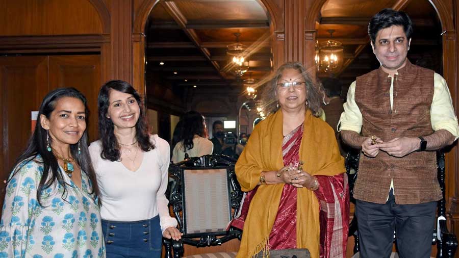 (L to R) Esha Dutta, Debasree Nazir, Ratnottama Sengupta and Vaibhav Purandare 