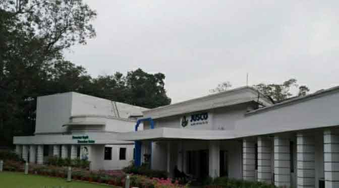  A view of JUSCO office in Bistupur on Friday