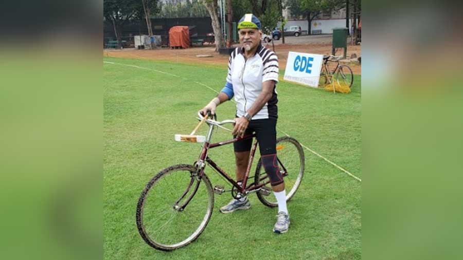 Few things bring a smile to Dipak Lal’s face like playing cycle polo at CCFC, where he captains the club team