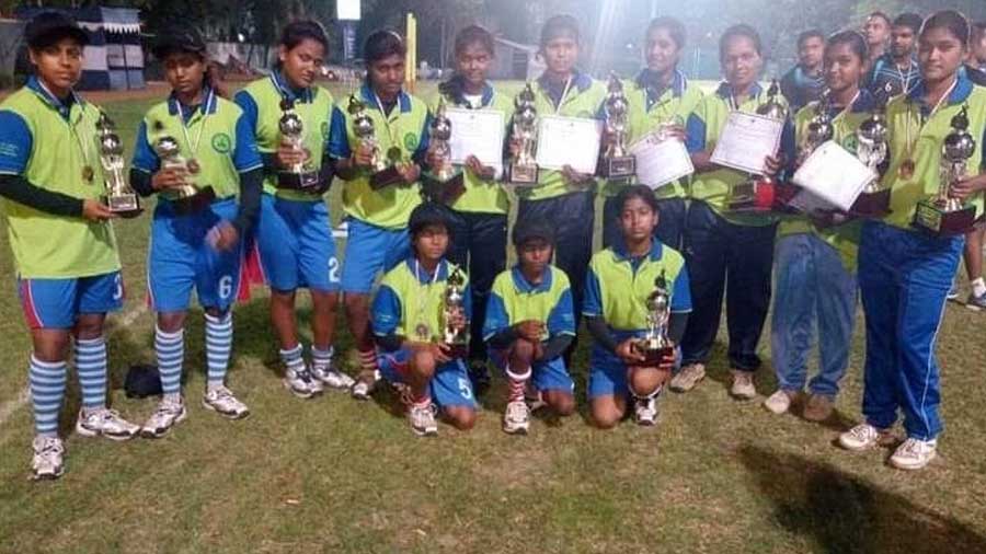 Players from the Habibpur academy triumphed against CCFC’s team during their last face-off in 2019