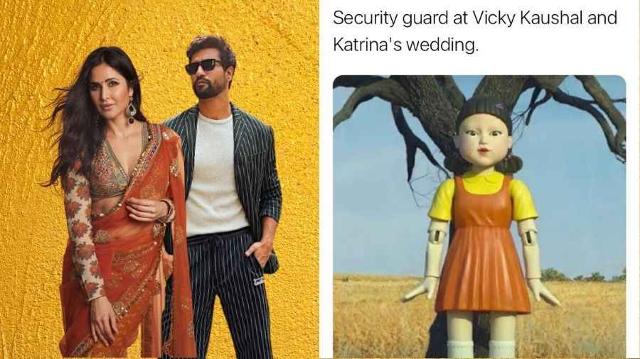 Spotted on Social Media - Vicky Kaushal and Katrina Kaif wedding rules  tickle netizens' funny bones - Telegraph India