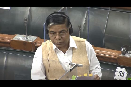 Union minister of state for education Subhas Sarkar presented the statistics in Rajya Sabha.   Source: Twitter 