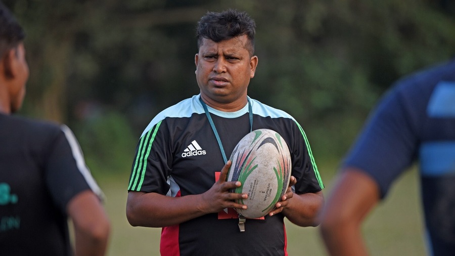 Sanjay Patra, coach of the boys’ team, was behind the team’s victory in 2019, and now hopes for a double
