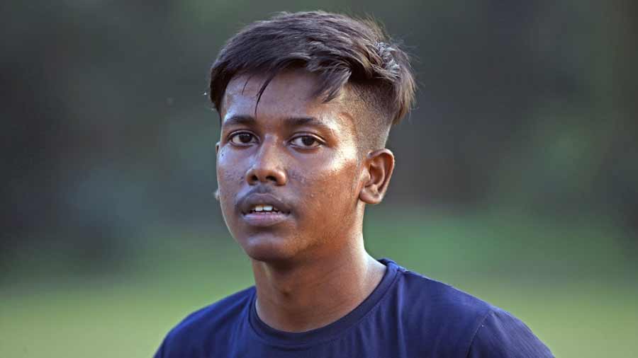 Arjun Mahato showed promise as the youngest player of the boys’ team
