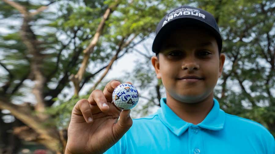 Even though he is just 13, Anshul has a clear idea of what it will take for him to succeed as a professional golfer