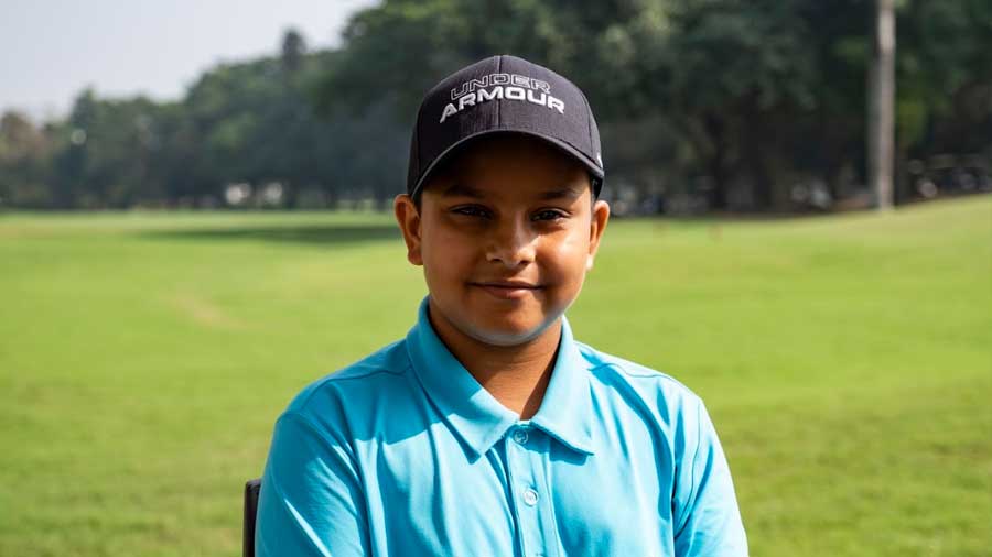 Anshul was introduced to golf at four by his parents who wanted to keep him away 'from digital distractions, the world of iPads and iPhones'