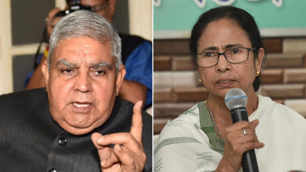 Governor Dhankhar ought to do his work, says Mamata Governor Dhankhar ought to do his work, says Mamata