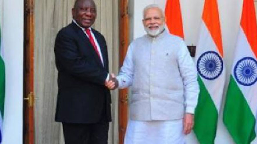 Narendra Modi | Modi wishes speedy recovery to South African President ...