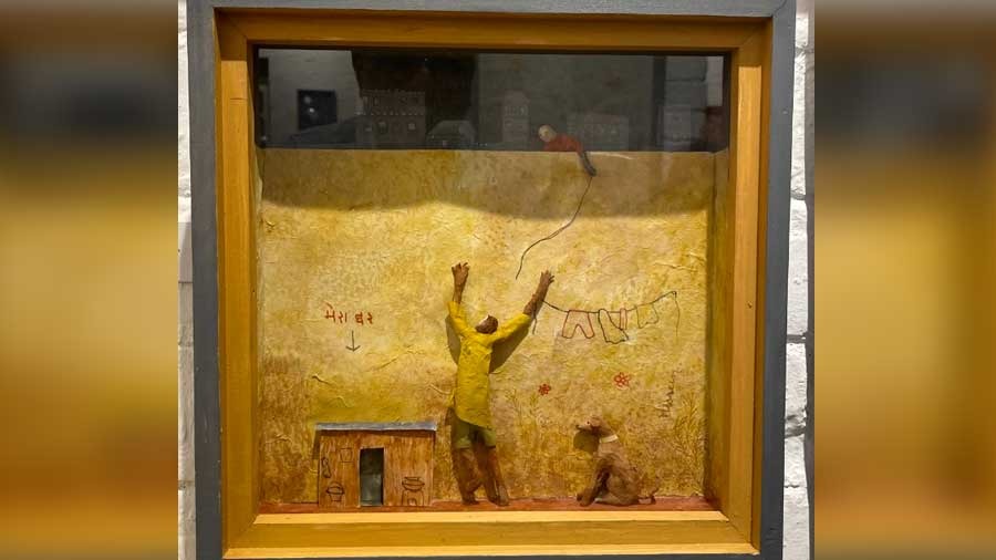 A work titled ‘The Wall’