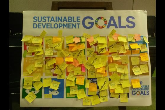 Workshops and trainings are held regularly to build awareness on the Sustainable Development Goals as a framework to work on social justice.