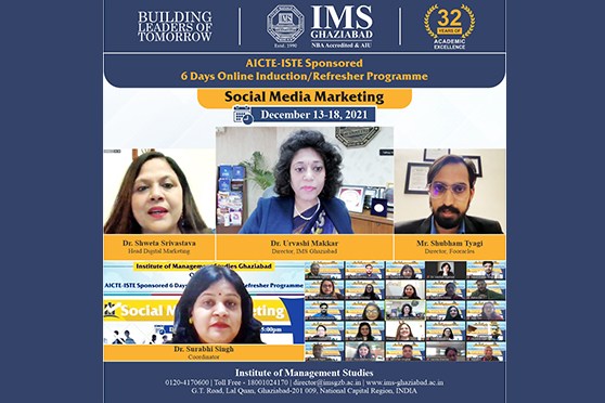 The induction and refresher programme was instrumental in sharpening the skills of the delegates on social media marketing.