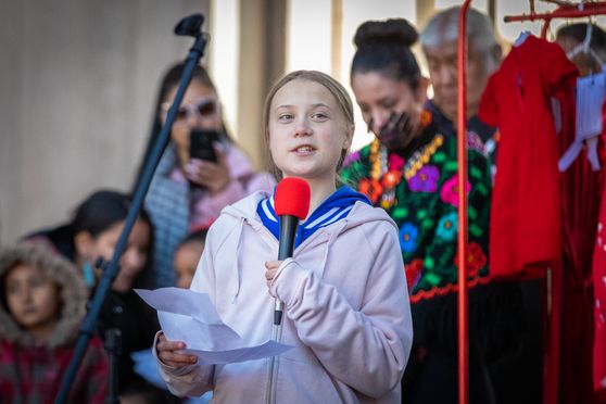 Swedish climate activist Greta Thunberg is the role model for the Ek Tara Climate Warriors. 