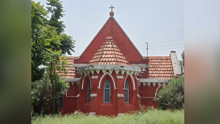 The Christ Church of Burdwan is also known as Church Mission Society Church