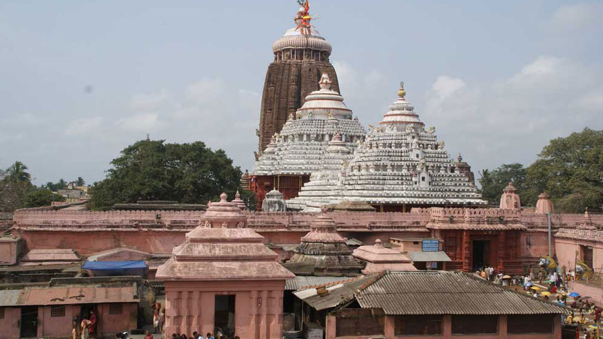 The Lord Jagannath temple in Puri.