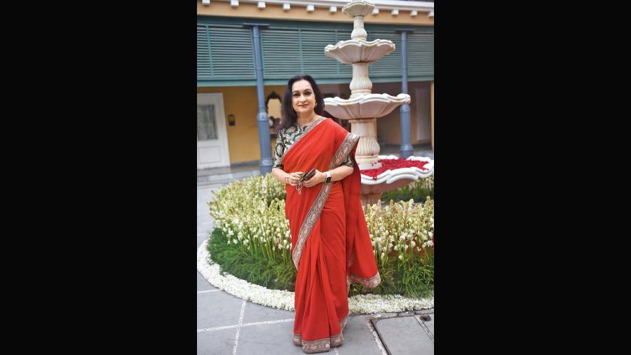 “It was a magical evening. We had the full moon to complete the ambience and the romanticism. The music was fabulous. My dream came true that Anjuji finally showed. Swarup did a brilliant job in putting together this ambience and, of course, Nupur was brilliant in choreographing this whole show. I did not expect any less...,” said Madhu Neotia, managing trustee, Neotia Arts Trust.