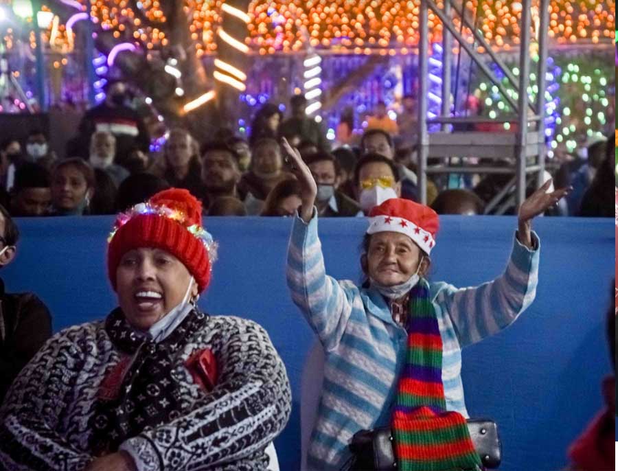  In pictures: Park Street lit up for Kolkata Christmas Festival