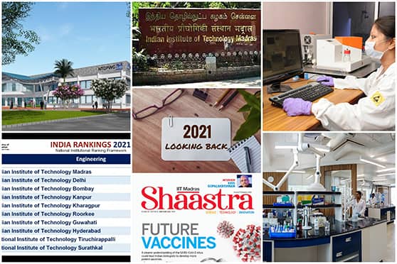 Despite the pandemic, IIT Madras witnesses a year of major developments.  