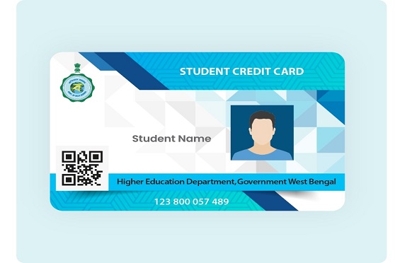 A prototype of the West Bengal Student Credit Card. 