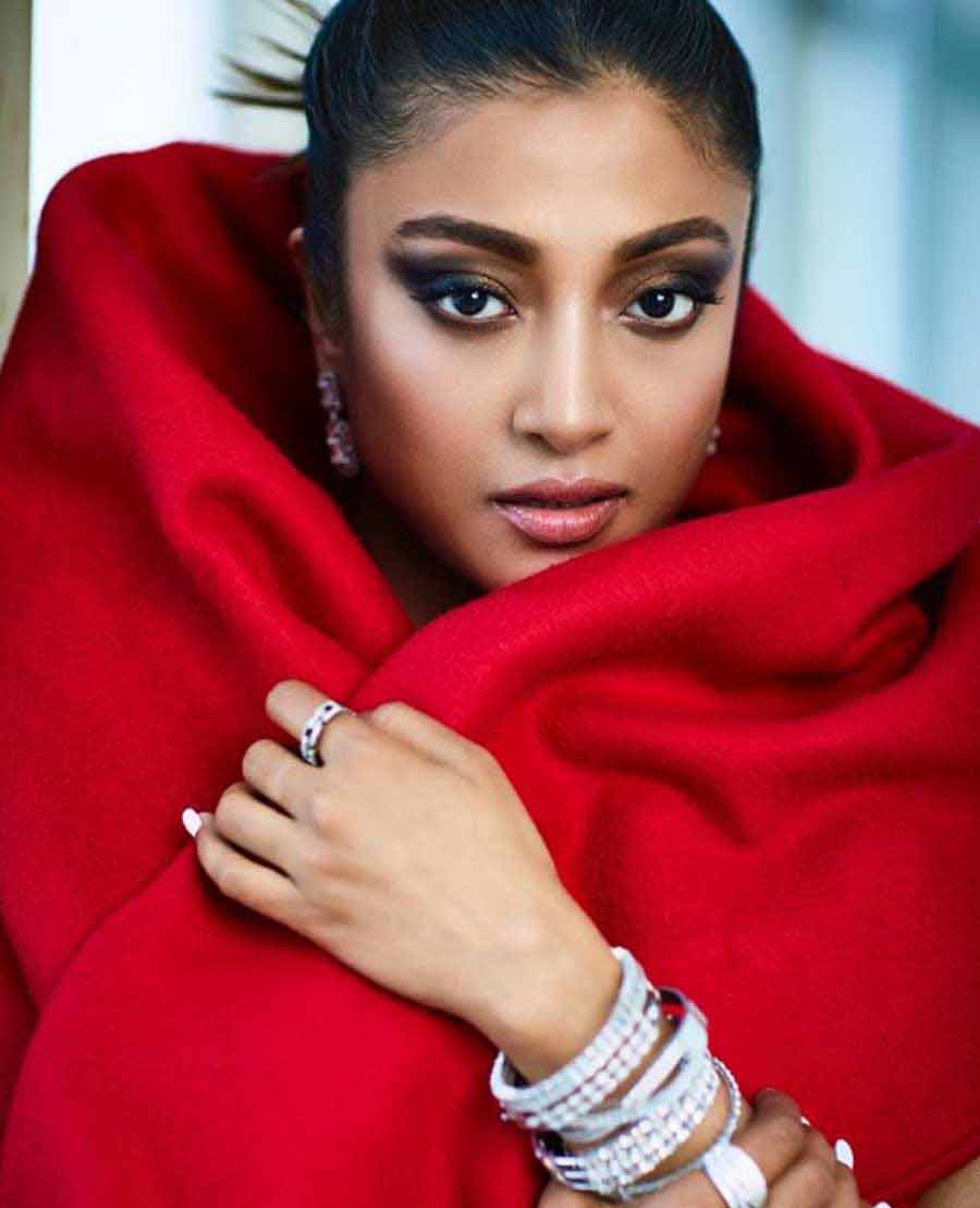 STUNNING: Actor Paoli Dam uploaded this photograph of herself on Instagram on Saturday, December 25
