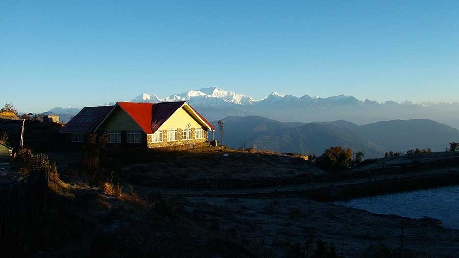 The trekker’s hut at Tonglu