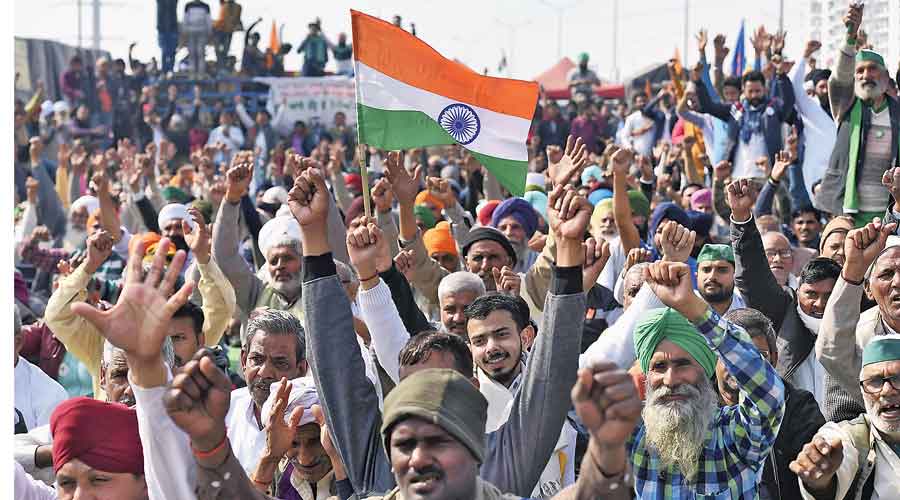 Thousands of farmers, mainly from Punjab, Haryana and western Uttar Pradesh, have been camping at Delhi's borders for seven months now in protest against the three laws that they say will end state procurement of crops at MSP.