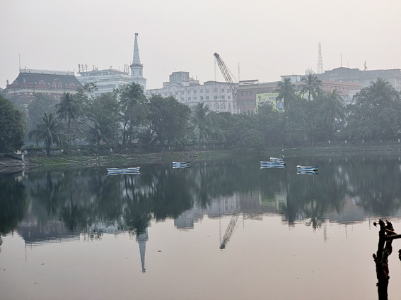The clarity delivered by the 10x telephoto lens surpasses all phones, like in this snap taken in Dalhousie around 7am